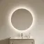 Зеркало для ванной комнаты SANCOS Сфера 2.0 (Sfera 2.0) D80 led подсветка 2700K/4000K/5000K SF2.800