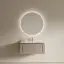 Зеркало для ванной комнаты SANCOS Сфера 2.0 (Sfera 2.0) D90 led подсветка 2700K/4000K/5000K SF2.900