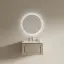 Зеркало для ванной комнаты SANCOS Сфера 2.0 (Sfera 2.0) D70 led подсветка 2700K/4000K/5000K SF2.700