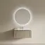 Зеркало для ванной комнаты SANCOS Сфера 2.0 (Sfera 2.0) D80 led подсветка 2700K/4000K/5000K SF2.800