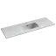 CN7028 Раковина мебельная накладная Ceramicanova Компакт (Compact) 1210x395x170, цвет белый