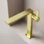 Смеситель для раковины высокий SANCOS Линн (Linn), вороненая сталь, арт. SC9020GG