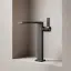 Смеситель для раковины высокий SANCOS Линн (Linn), черный матовый, арт. SC9020MB