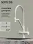 Смеситель для кухни SANCOS Дора (Dora) с возможностью подключения фильтра для воды, цвет матовый белый, арт. SC4003MW