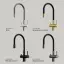 Смеситель для кухни SANCOS Лучия (Lucia) с возможностью подключения фильтра для воды, цвет матовый черный, арт. SC4004MB