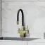 Смеситель для кухни SANCOS Арно (Arno) с возможностью подключения фильтра для воды, цвет брашированное золото, Вакуумное напыление(PVD-покрытие), арт. SC4005BG
