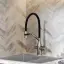 Смеситель для кухни SANCOS Орта (Orta) с возможностью подключения фильтра для воды, цвет брашированный никель, арт. SC4008BN