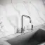 Смеситель для кухни из нержавеющей стали Sancos Сталь (Stainless), с поворотным Г изливом, арт SC12002SS