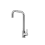 Смеситель для кухни из нержавеющей стали Sancos Сталь (Stainless), с поворотным Г изливом, арт SC12002SS