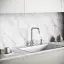 Смеситель для кухни из нержавеющей стали Sancos Сталь (Stainless), с поворотным Г изливом, арт SC12002SS