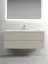 Тумба подвесная SANCOS Сноб T (Snob T) 120x45x50 c двумя ящиками оснащенными доводчиками, Бежевый матовый (Beige Soft), арт.SNT120CE