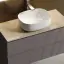 Тумба подвесная SANCOS Сноб T (Snob T) 100x45x50 c двумя ящиками оснащенными доводчиками, Пыльная роза (Doha Soft), арт.SNT100SM