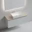 Тумба подвесная SANCOS Сноб T (Snob T) 120x45x50 c двумя ящиками оснащенными доводчиками, Белый матовый (Bianco), арт.SNT120W
