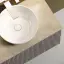 Тумба подвесная SANCOS Сноб T (Snob T) 80x45x50 c двумя ящиками оснащенными доводчиками, Пыльная роза (Doha Soft), арт.SNT80SM
