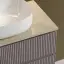 Тумба подвесная SANCOS Сноб T (Snob T) 80x45x50 c двумя ящиками оснащенными доводчиками, Пыльная роза (Doha Soft), арт.SNT80SM