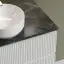 Тумба подвесная SANCOS Сноб T (Snob T) 80x45x50 c двумя ящиками оснащенными доводчиками, Белый матовый (Bianco), арт.SNT80W