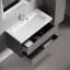 Тумба подвесная SANCOS Сноб T (Snob T) 90x45x50 c двумя ящиками оснащенными доводчиками, Пыльная роза (Doha Soft), арт.SNT90SM
