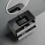 Тумба подвесная SANCOS Сноб T (Snob T) 90x45x50 c двумя ящиками оснащенными доводчиками, Белый матовый (Bianco), арт.SNT90W