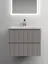 Тумба подвесная SANCOS Сноб T (Snob T) 60x45x50 c двумя ящиками оснащенными доводчиками, Пыльная роза (Doha Soft), арт.SNT60SM