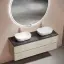 Тумба подвесная SANCOS Сноб T (Snob T) 70x45x50 c двумя ящиками оснащенными доводчиками, Бежевый матовый (Beige Soft), арт.SNT70CE