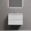 Тумба подвесная SANCOS Сноб T (Snob T) 70x45x50 c двумя ящиками оснащенными доводчиками, Белый матовый (Bianco), арт.SNT70W