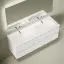 Тумба подвесная SANCOS Сноб T (Snob T) 70x45x50 c двумя ящиками оснащенными доводчиками, Белый матовый (Bianco), арт.SNT70W