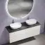 Тумба подвесная SANCOS Сноб T (Snob T) 70x45x50 c двумя ящиками оснащенными доводчиками, Белый матовый (Bianco), арт.SNT70W