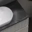 Тумба подвесная SANCOS Сноб Р (Snob R) 100x45x50 c двумя ящиками оснащенными доводчиками, Бежевый матовый (Beige Soft), арт.SNR100CE