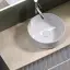 Тумба подвесная SANCOS Сноб Р (Snob R) 100x45x50 c двумя ящиками оснащенными доводчиками, Пыльная роза (Doha Soft), арт.SNR100SM