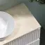 Тумба подвесная SANCOS Сноб Р (Snob R) 100x45x50 c двумя ящиками оснащенными доводчиками, Пыльная роза (Doha Soft), арт.SNR100SM