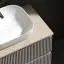 Тумба подвесная SANCOS Сноб Р (Snob R) 70x45x50 c двумя ящиками оснащенными доводчиками, Пыльная роза (Doha Soft), арт.SNR70SM
