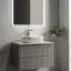 Тумба подвесная SANCOS Сноб Р (Snob R) 70x45x50 c двумя ящиками оснащенными доводчиками, Бежевый матовый (Beige Soft), арт.SNR70CE