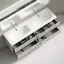 Тумба подвесная SANCOS Сноб Р (Snob R) 70x45x50 c двумя ящиками оснащенными доводчиками, Белый матовый (Bianco), арт.SNR70W