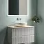 Тумба подвесная SANCOS Сноб Р (Snob R) 70x45x50 c двумя ящиками оснащенными доводчиками, Белый матовый (Bianco), арт.SNR70W