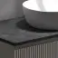 Тумба подвесная SANCOS Сноб Р (Snob R) 70x45x50 c двумя ящиками оснащенными доводчиками, Бежевый матовый (Beige Soft), арт.SNR70CE