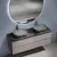 Тумба подвесная SANCOS Сноб Р (Snob R) 60x45x50 c двумя ящиками оснащенными доводчиками, Пыльная роза (Doha Soft), арт.SNR60SM
