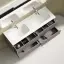 Тумба подвесная SANCOS Сноб Р (Snob R) 60x45x50 c двумя ящиками оснащенными доводчиками, Пыльная роза (Doha Soft), арт.SNR60SM