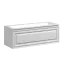 Тумба подвесная SANCOS Самая (Very) 120x45x40 c одним ящиком оснащенным доводчиками, Белый матовый (Bianco), арт.VR120W