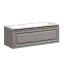 Тумба подвесная SANCOS Самая (Very) 120x45x40 c одним ящиком оснащенным доводчиками, Пыльная роза (Doha Soft), арт.VR120SM