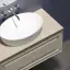 Тумба подвесная SANCOS Самая (Very) 100x45x40 c одним ящиком оснащенным доводчиками, Бежевый матовый (Beige Soft), арт.VR100CE