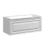 Тумба подвесная SANCOS Самая (Very) 100x45x40 c одним ящиком оснащенным доводчиками, Белый матовый (Bianco), арт.VR100W