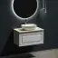 Тумба подвесная SANCOS Самая (Very) 80x45x40 c одним ящиком оснащенным доводчиками, Белый матовый (Bianco), арт.VR80W
