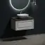Тумба подвесная SANCOS Самая (Very) 80x45x40 c одним ящиком оснащенным доводчиками, Белый матовый (Bianco), арт.VR80W