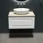 Тумба подвесная SANCOS Самая (Very) 80x45x40 c одним ящиком оснащенным доводчиками, Белый матовый (Bianco), арт.VR80W