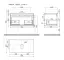 Тумба подвесная SANCOS Самая (Very) 80x45x40 c одним ящиком оснащенным доводчиками, Белый матовый (Bianco), арт.VR80W