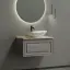 Тумба подвесная SANCOS Самая (Very) 80x45x40 c одним ящиком оснащенным доводчиками, Пыльная роза (Doha Soft), арт.VR80SM