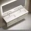 Тумба подвесная SANCOS Самая (Very) 80x45x40 c одним ящиком оснащенным доводчиками, Бежевый матовый (Beige Soft), арт.VR80CE