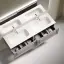 Тумба подвесная SANCOS Самая (Very) 80x45x40 c одним ящиком оснащенным доводчиками, Пыльная роза (Doha Soft), арт.VR80SM