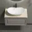Тумба подвесная SANCOS Самая (Very) 80x45x40 c одним ящиком оснащенным доводчиками, Пыльная роза (Doha Soft), арт.VR80SM