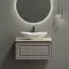 Тумба подвесная SANCOS Самая (Very) 80x45x40 c одним ящиком оснащенным доводчиками, Пыльная роза (Doha Soft), арт.VR80SM